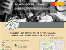 Tablet Screenshot of fietsenmoaker.de